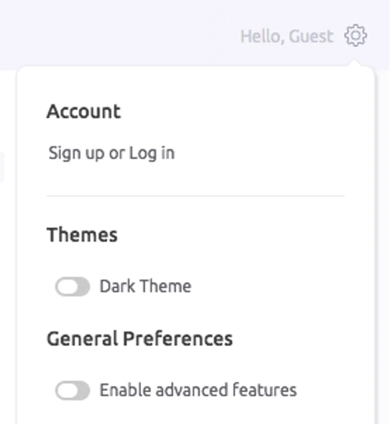 Sign Up